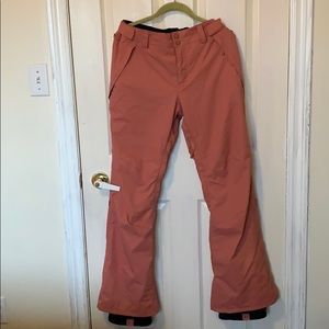 Billabong Rose Pink Snow Pants